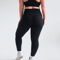 Flourish Crossover Legging - Midnight