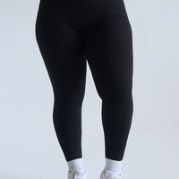 Flourish Crossover Legging - Midnight