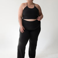 Luna Wide Legging - Midnight