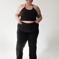 Luna Wide Legging - Midnight