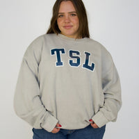 Varsity Crewneck - Pebble