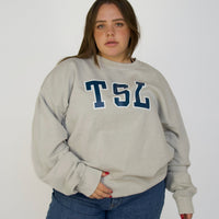 Varsity Crewneck - Pebble