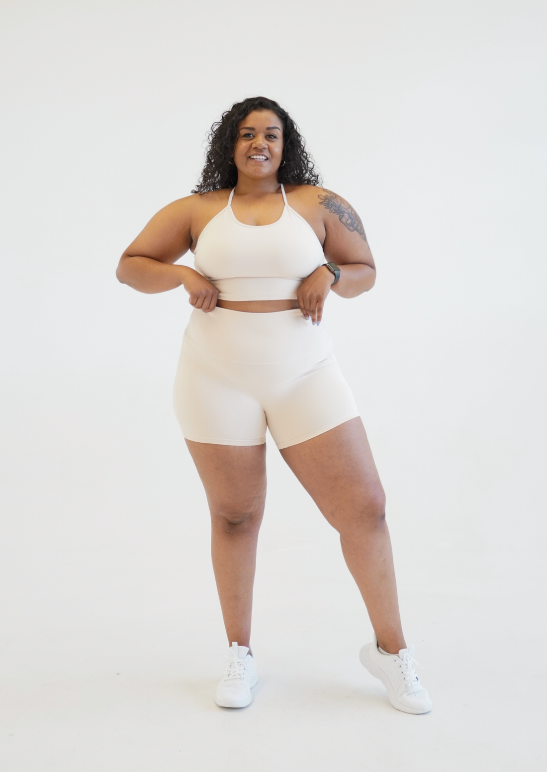 Luna Short 4.5" - Cream