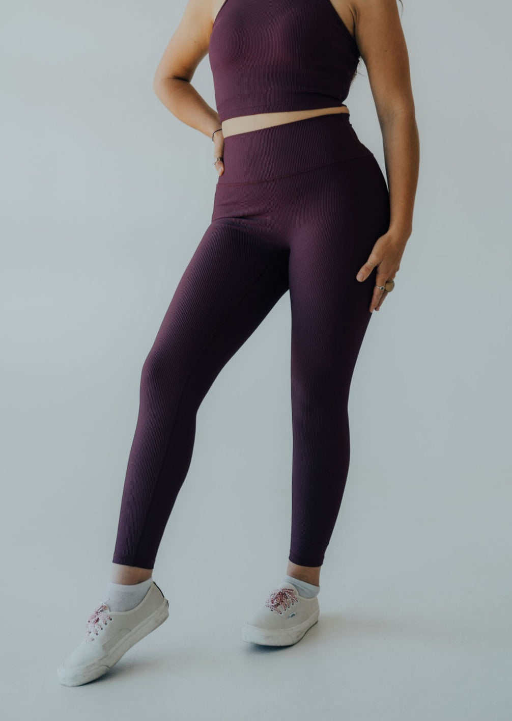 Tranquility Legging - Cranberry
