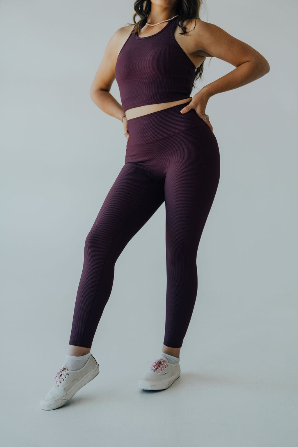 Tranquility Legging - Cranberry