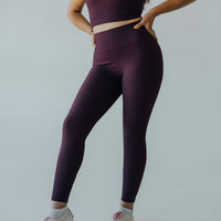 Tranquility Legging - Cranberry