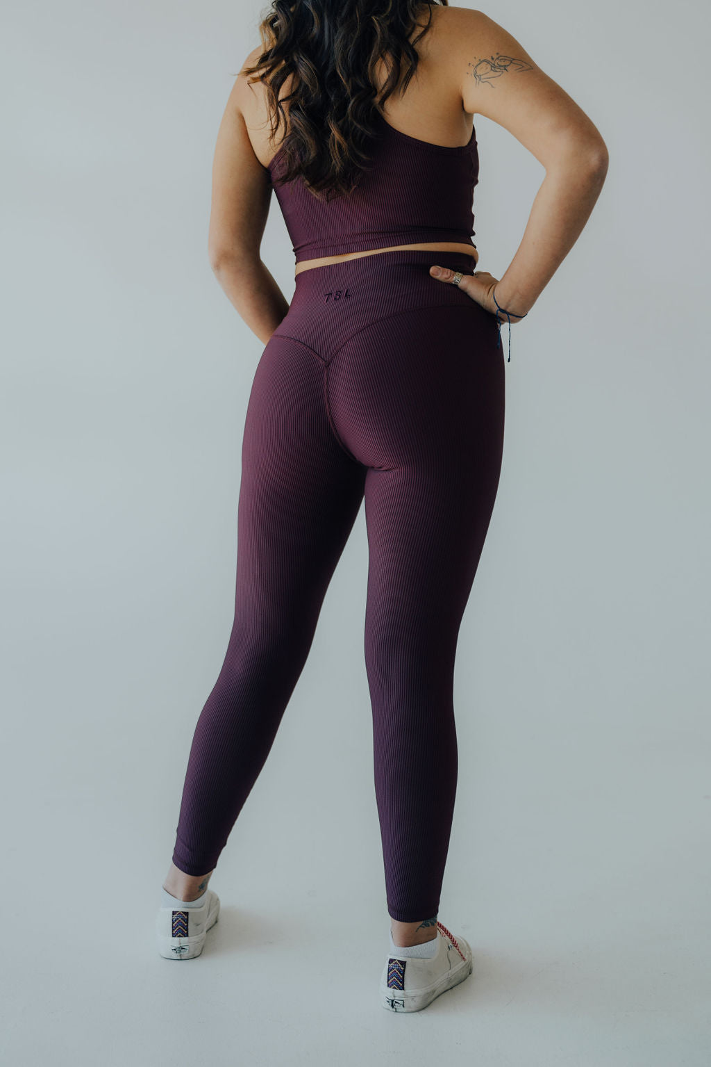 Tranquility Legging - Cranberry