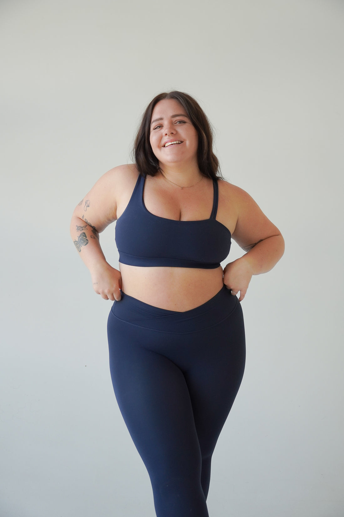 Flourish Bra - Navy