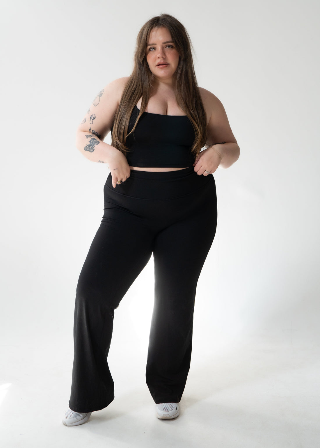 Luna Wide Legging - Midnight