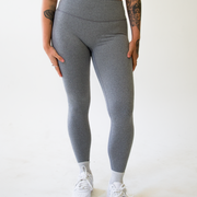 Flourish High Rise Legging - Raincloud