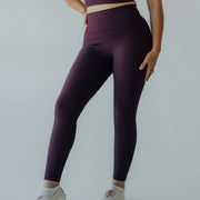 Tranquility Legging - Cranberry