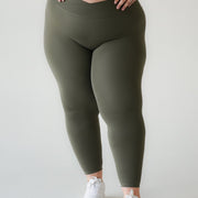 Flourish Legging - Olive